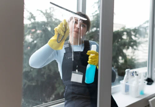 Nettoyage de vitres intérieures et extérieures à Faux-Mazuras